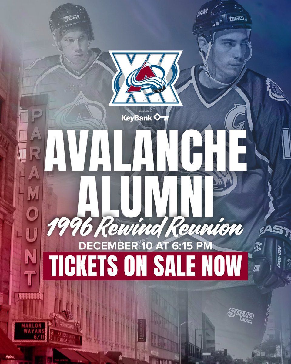 Avalanche Alumni: 1996 Rewind Reunion at Paramount Theatre Denver