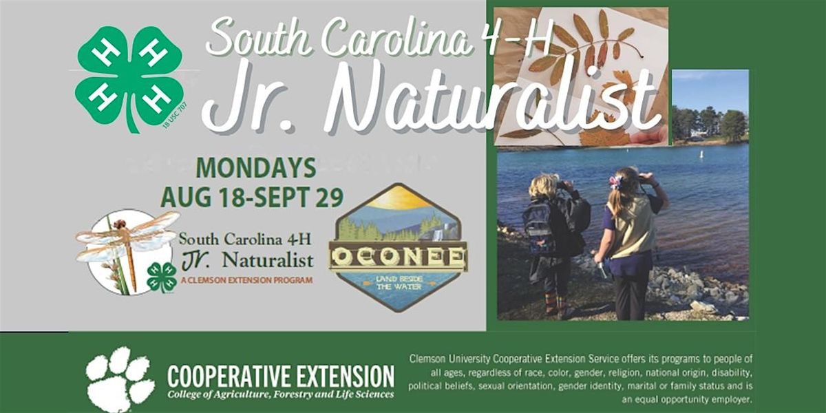 2025 Oconee Area Junior Naturalist Program