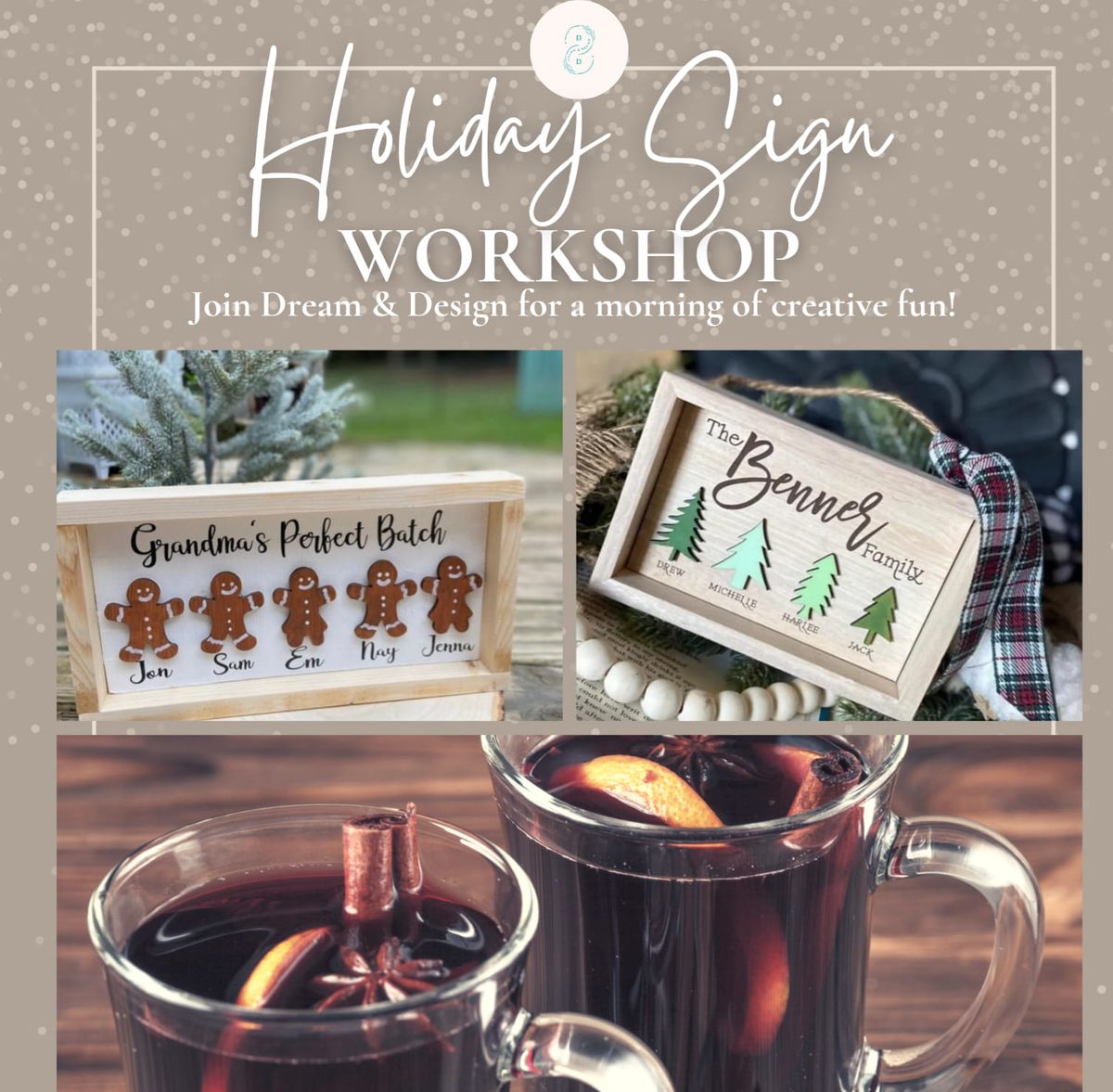 Holiday Sign Workshop 