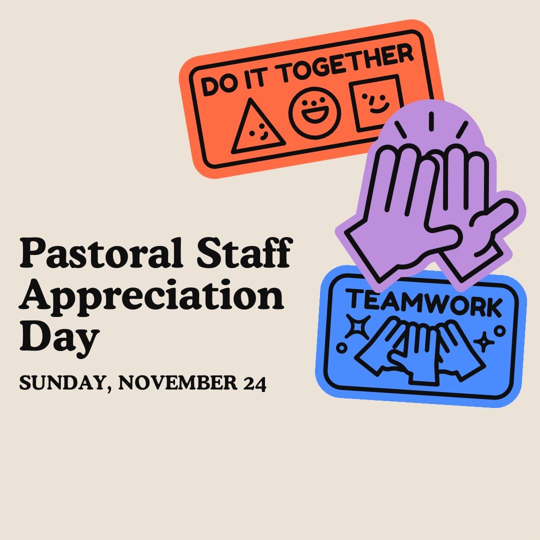 Pastoral Staff Appreciation Day