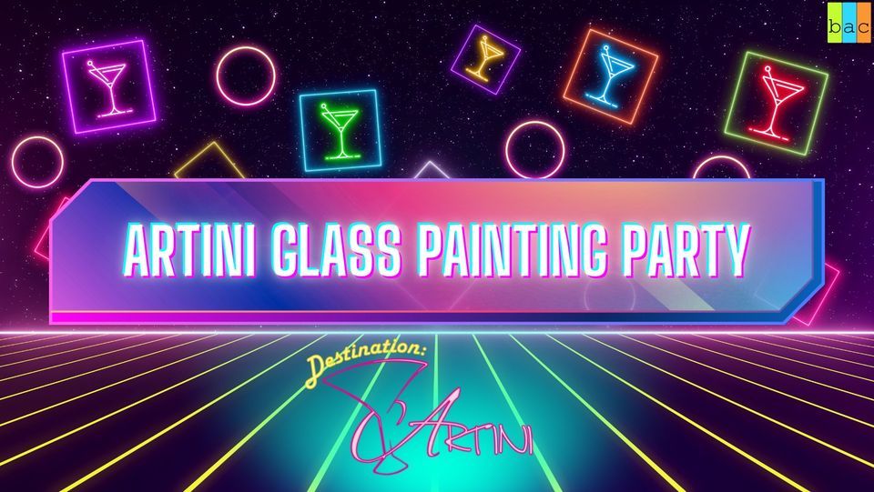 Destination: ARTini Glass Painting Party