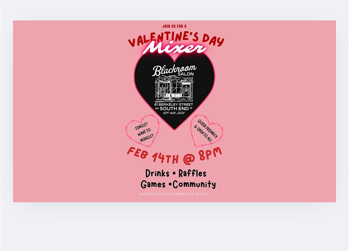 Blackroom Valentine's Day Mixer