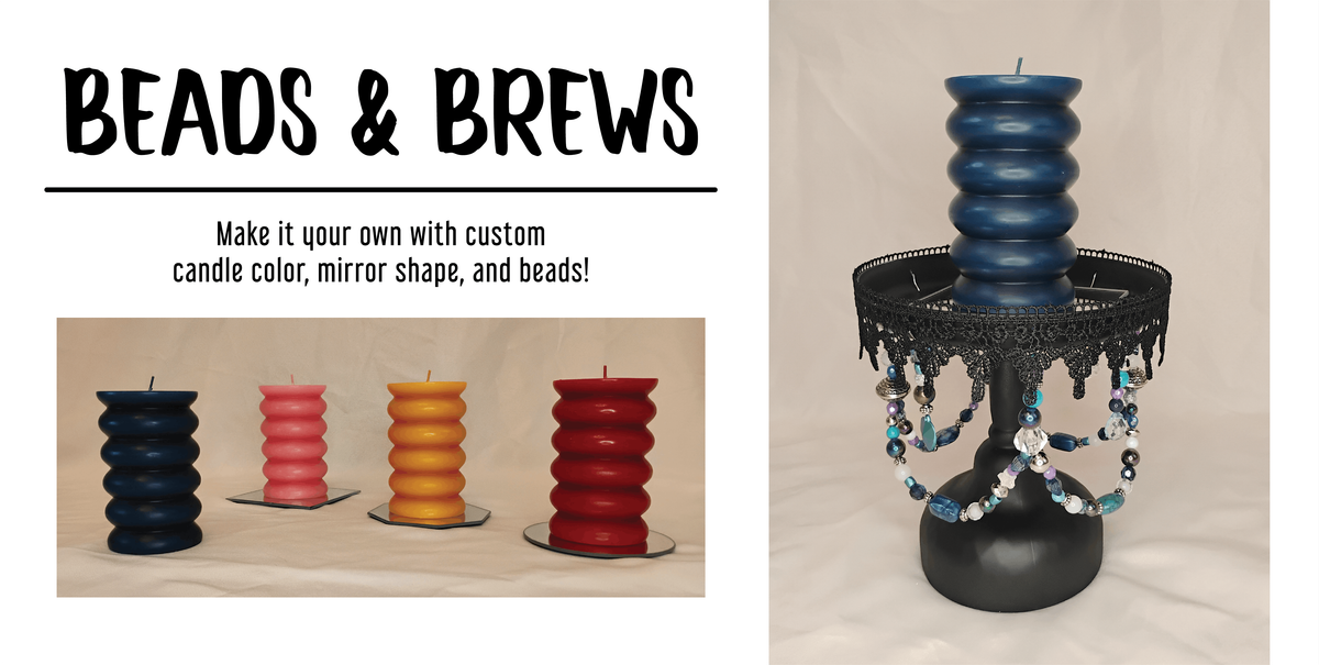 BEADS & BREWS: Candle Stand Craft @ Sure Shot Tap House