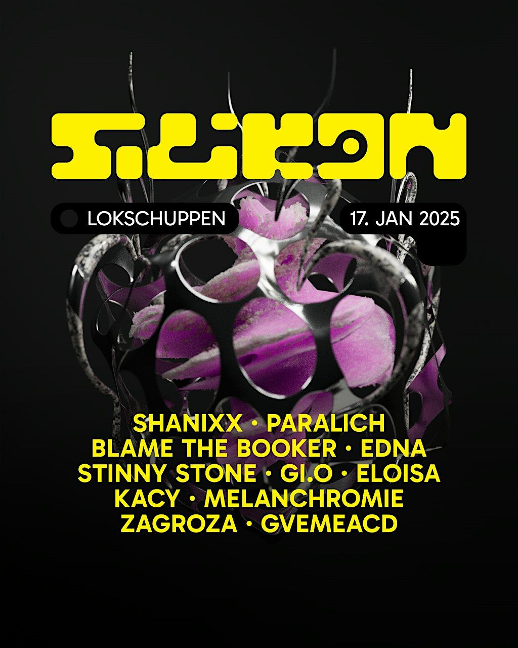 silikon w\/ Shanixx, Paralich, Blame the Booker, Stinny Stone, EDNA