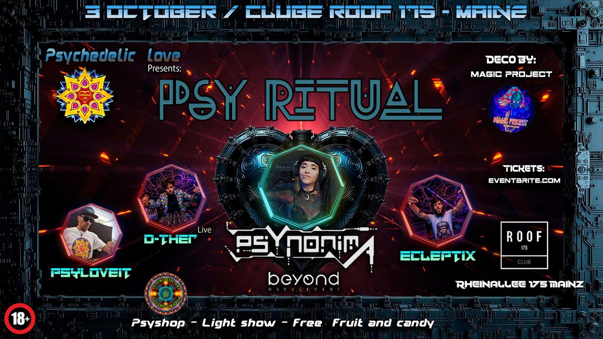Psy Ritual w\/Psynonima  Special 3 H Set