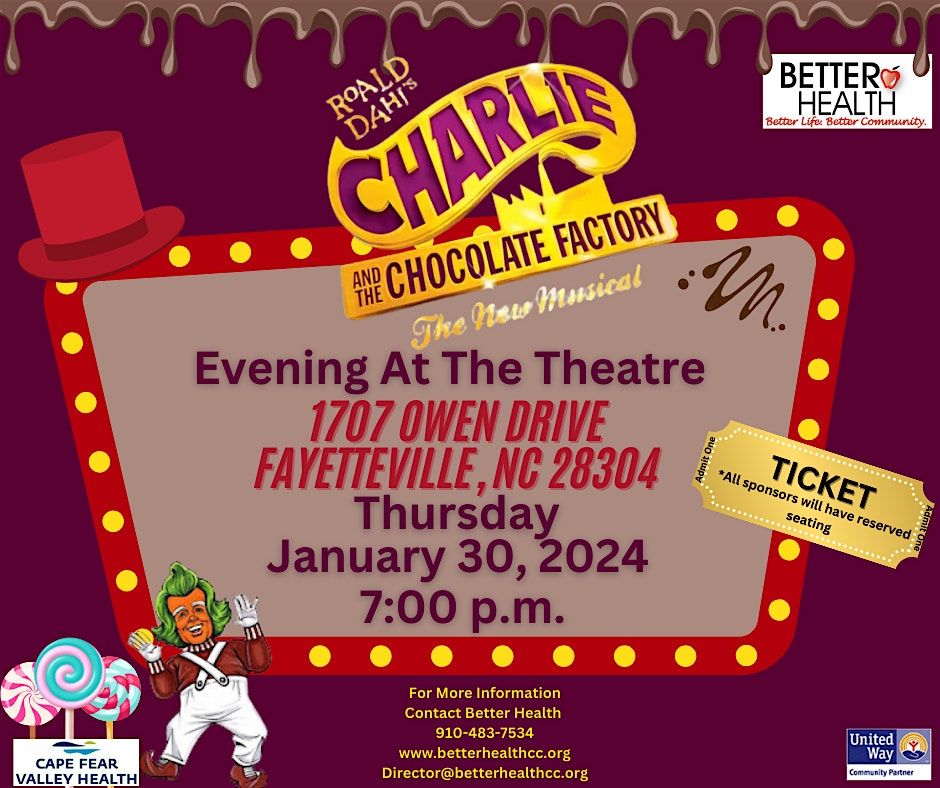 Evening At The Theatre: Charlie and the Chocolate Factory 2025