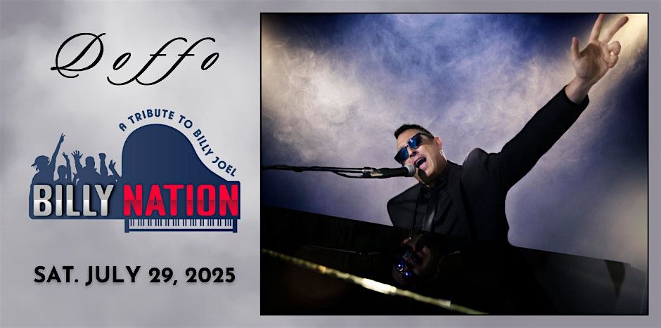 Doffo Winery's Summer Concert Series: Billy Nation, a Billy Joel Tribute