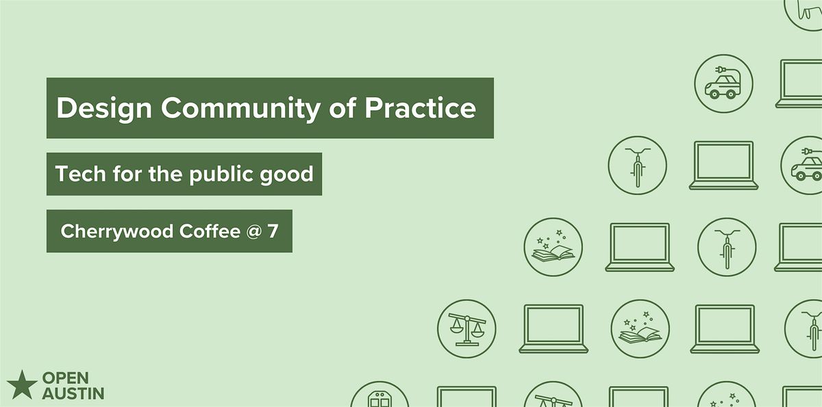 Design Community of Practice: August