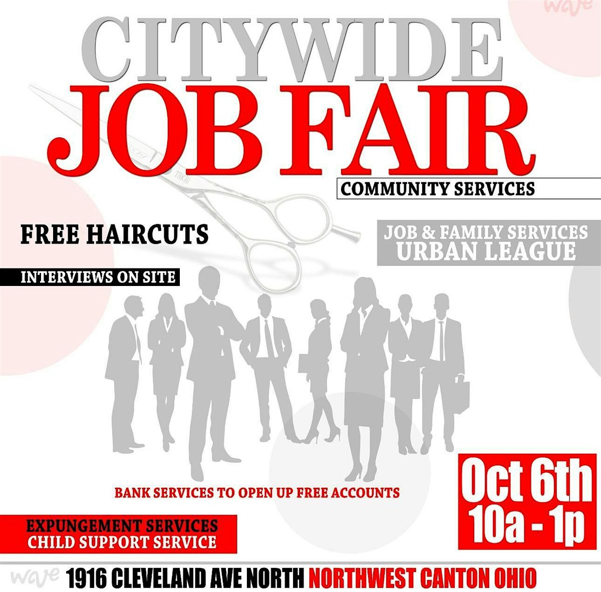 Citywide Job Fair \u2013 Community Services at Wave Bar & Lounge