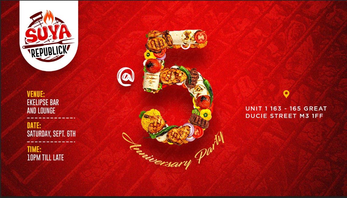 SUYA REPUBLICK 5YEARS PARTY!