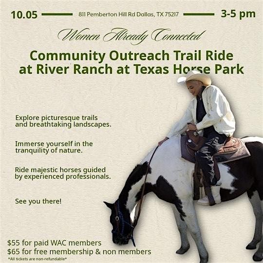 Community Outreach Trail Ride