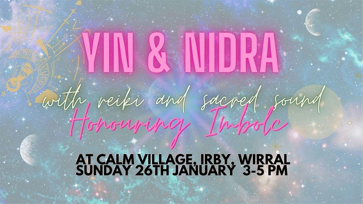 Yin & Yoga Nidra with sound and reiki