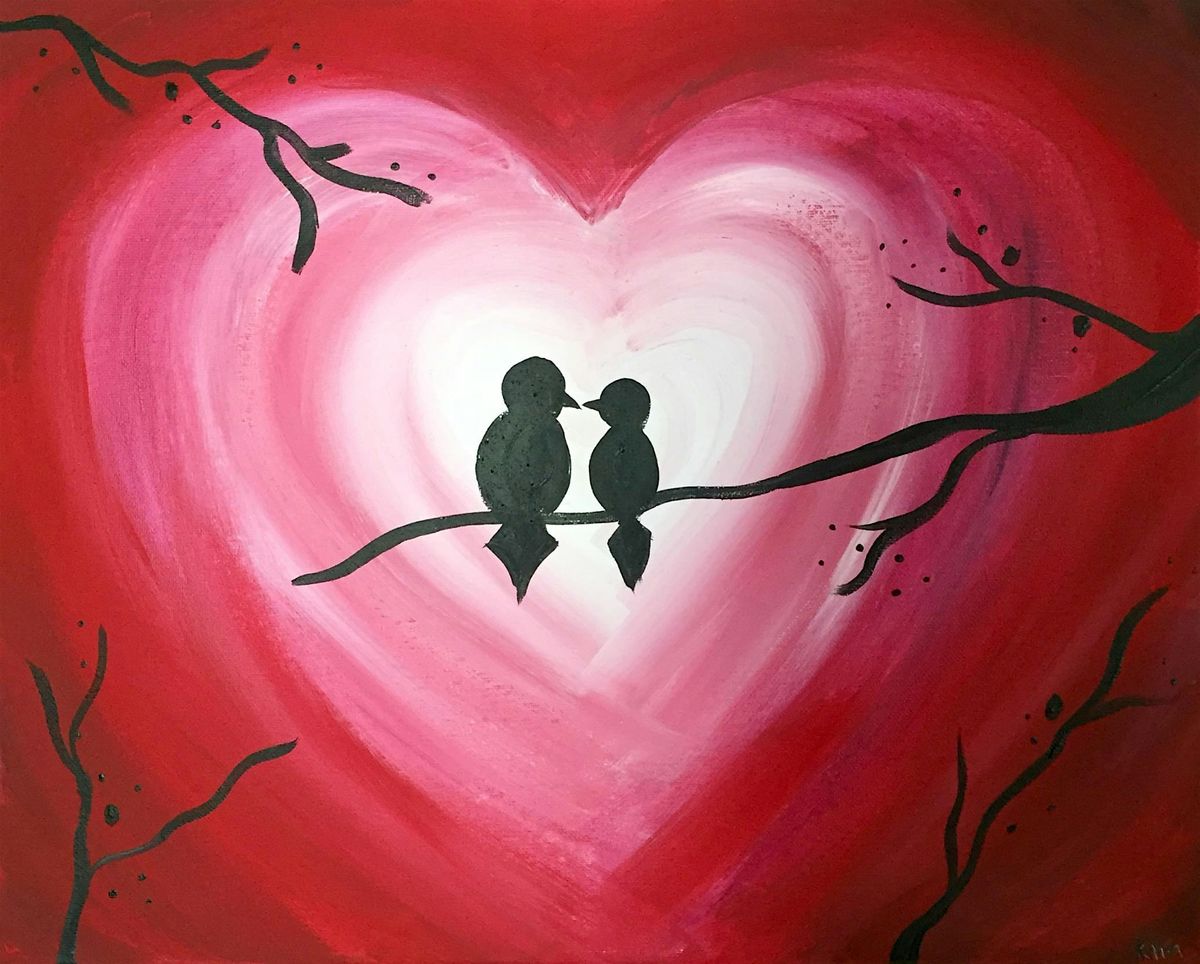 Family Valentine's Paint Night