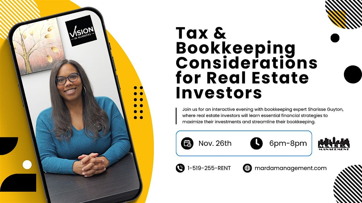 Tax & Bookkeeping Considerations for Real Estate Investors