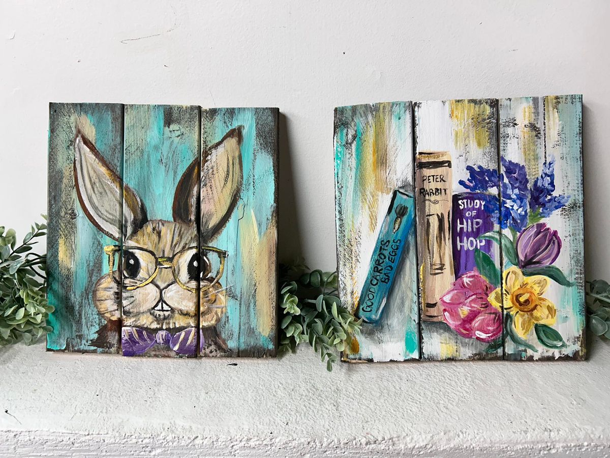 Bunny Tales Paint Class at Avalon