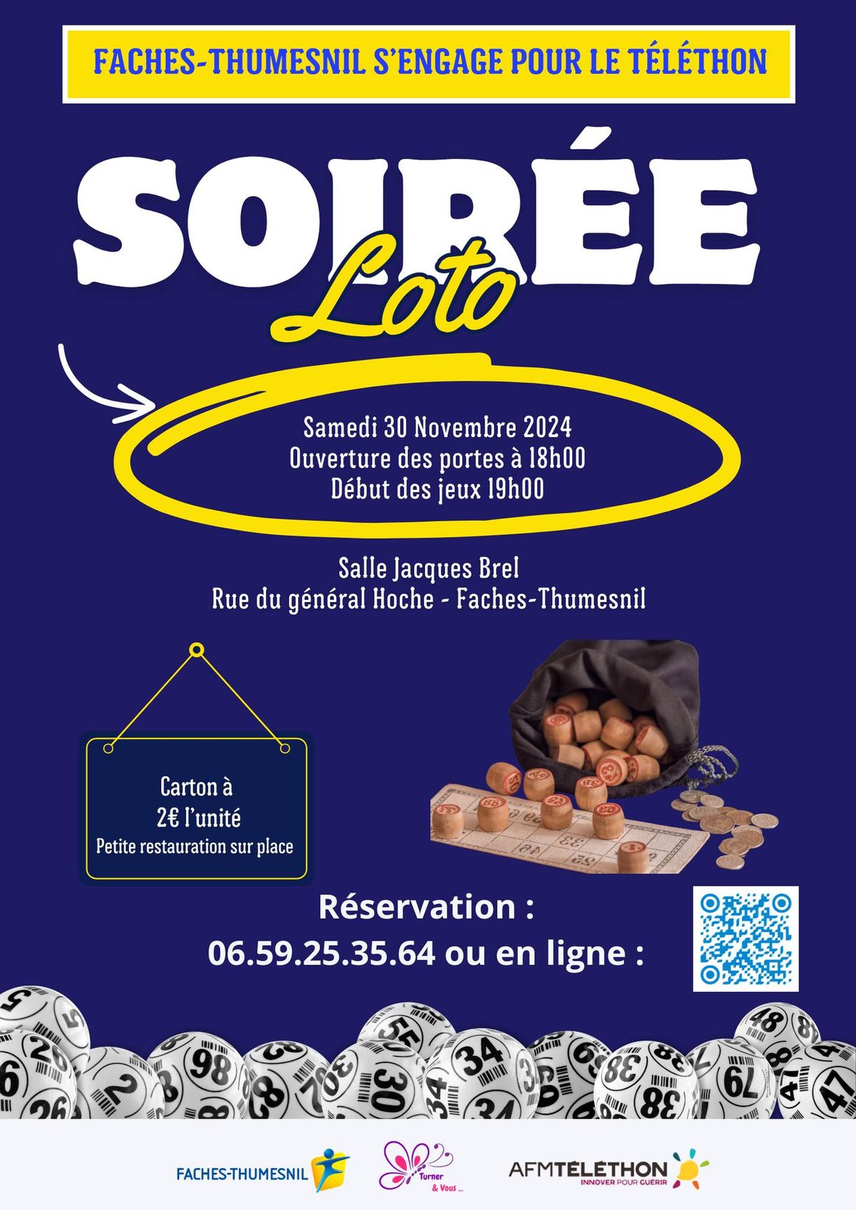 Grand Loto Solidaire en faveur du T\u00e9l\u00e9thon