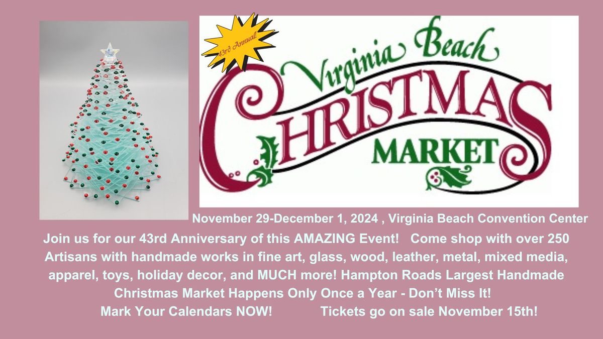 43rd Annual Virginia Beach Christmas Market