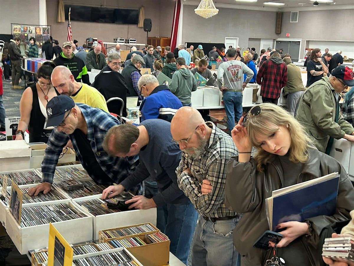 BIG VINYL RECORD SALE! The Albany Record Riot! 20,000 LPs in one room!