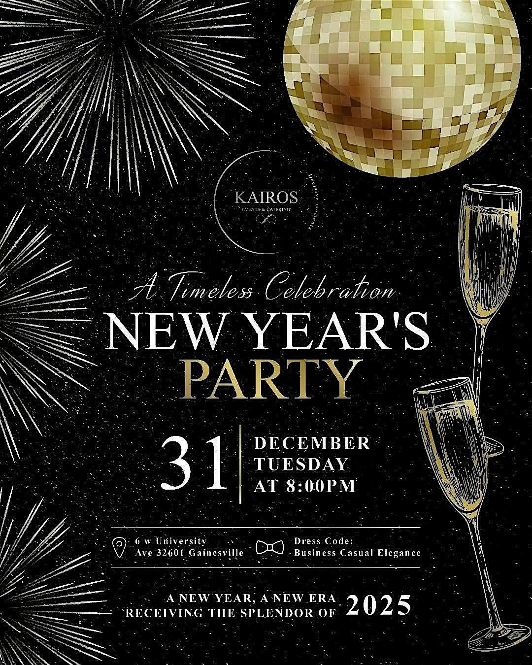 New Year's Eve: Timeless Celebration\u2728 by Kairos