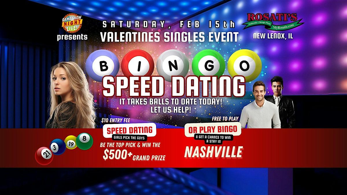 SPEED DATING VALENTINES BINGO