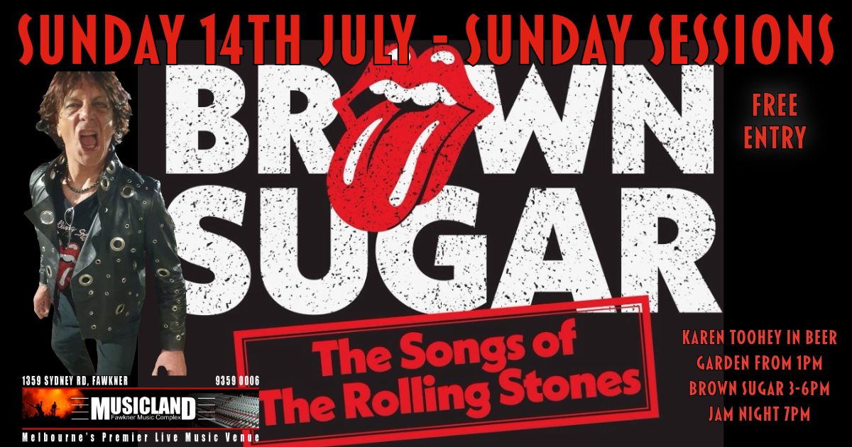 Sunday Sessions - BROWN SUGAR
