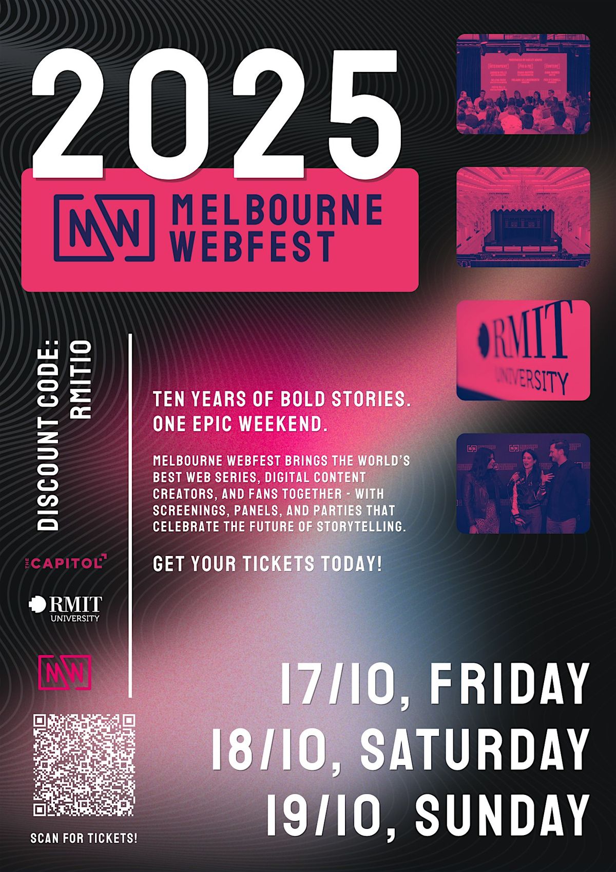 Melbourne WebFest 2025 Season Pass