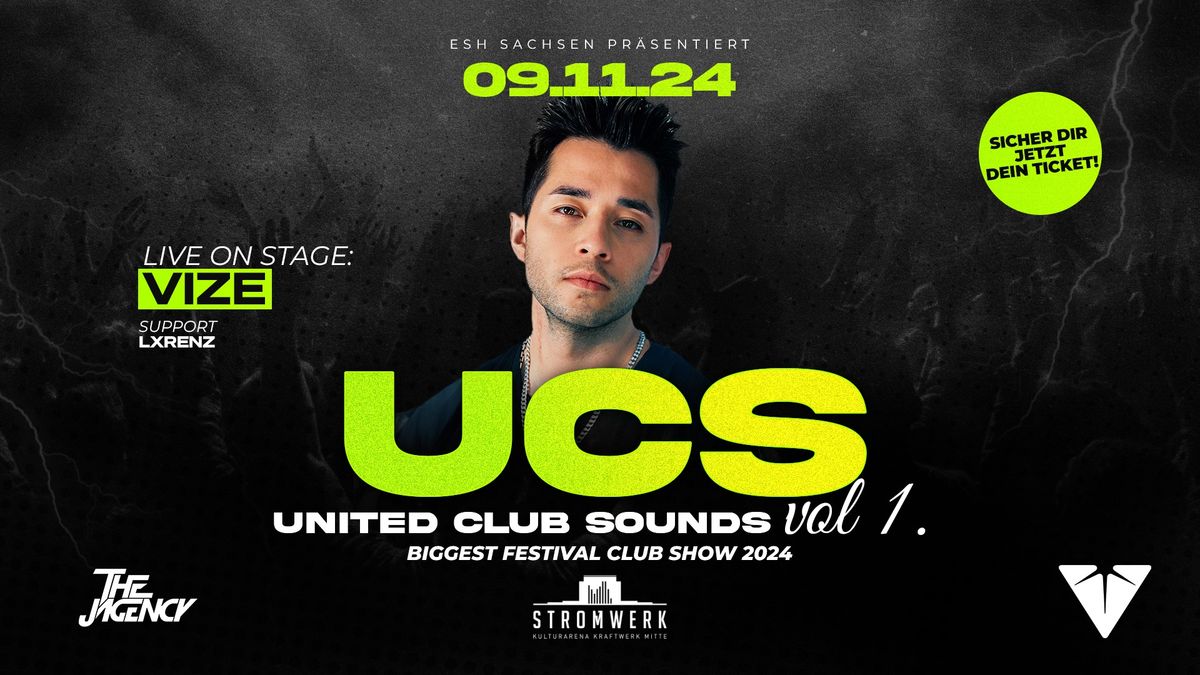 United Club Sounds Vol.1 \/\/ VIZE LIVE \/\/ Stromwerk Dresden