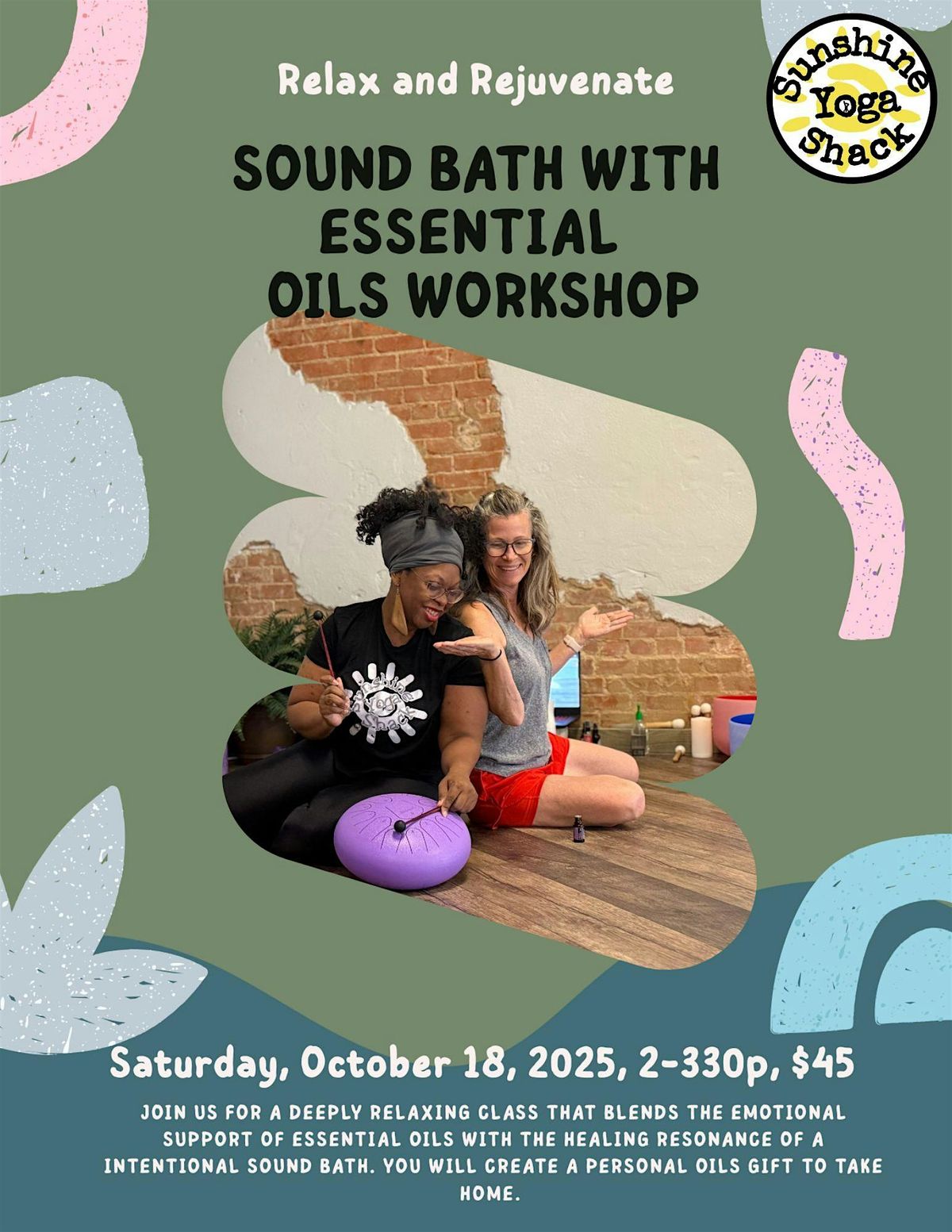 Sound Bath with Essential Oils Workshop