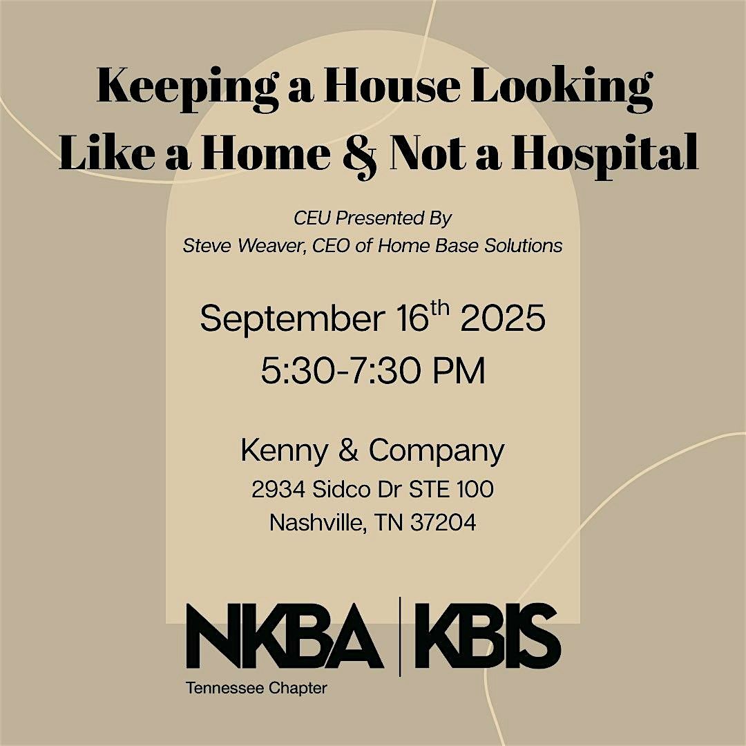 Keeping a House Looking Like a Home & Not a Hospital