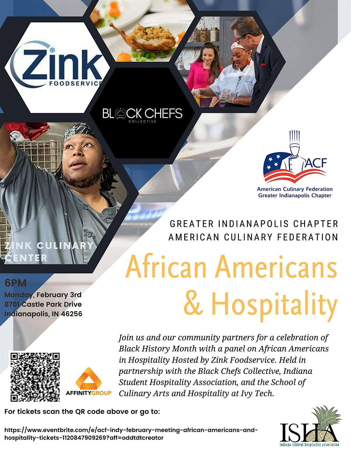 ACF Indy February Meeting: African Americans and Hospitality