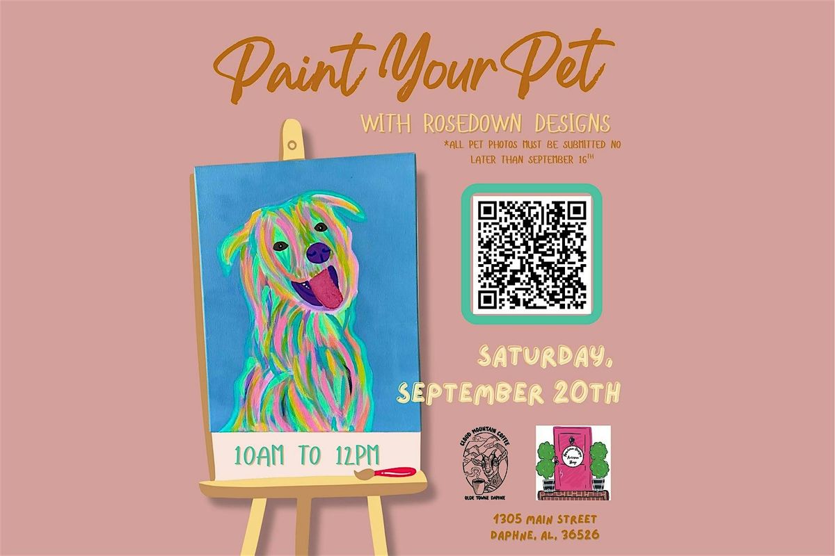 Paint Your Pet with Rosedown Designs