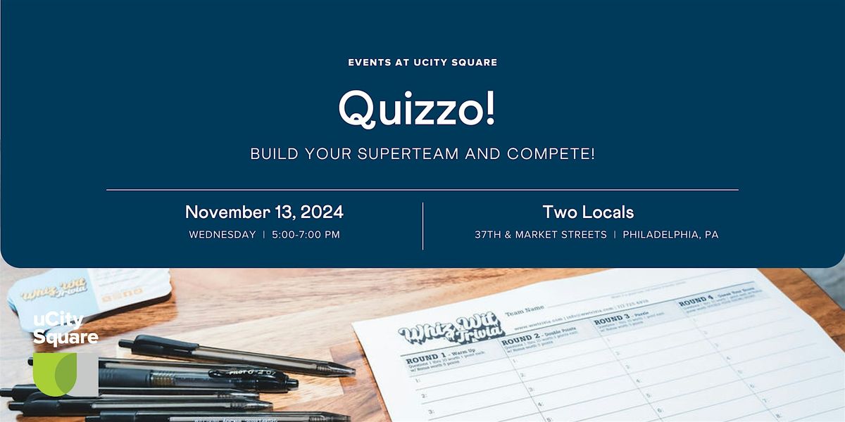 Quizzo, hosted by Whiz Wit