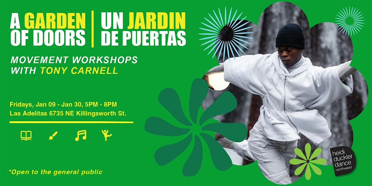 A Garden of Doors | Movement Workshops with Tony Carnell