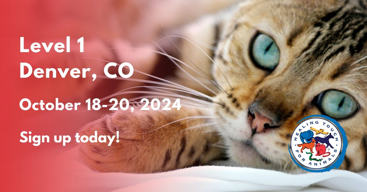 Healing Touch for Animals\u00ae Level 1 in Denver, CO