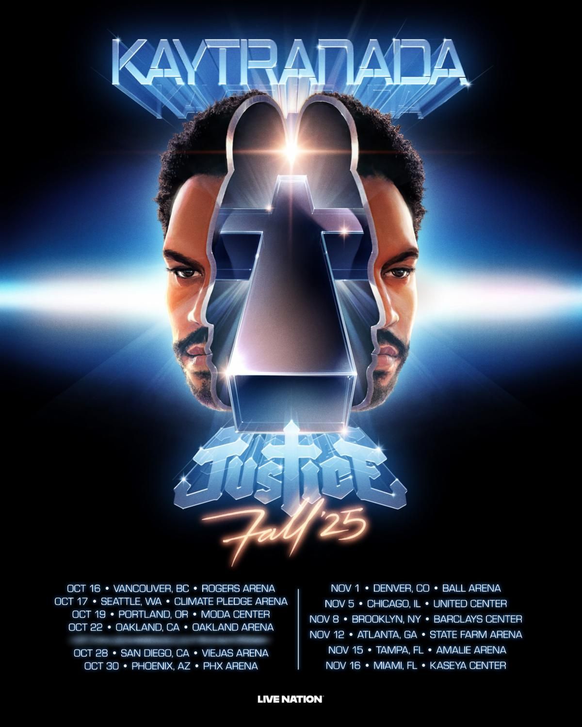 Kaytranada & Justice Oakland Tickets
