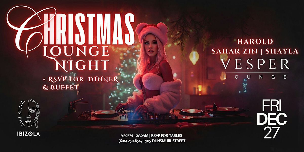 Christmas Lounge Night