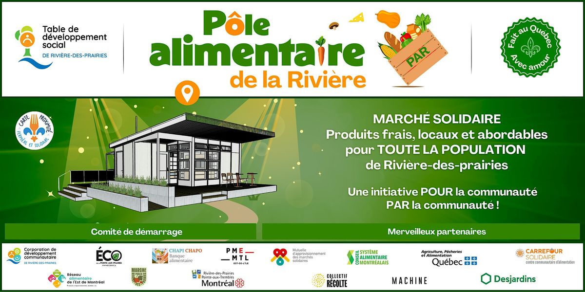 Inauguration du P\u00f4le alimentaire de la Rivi\u00e8re