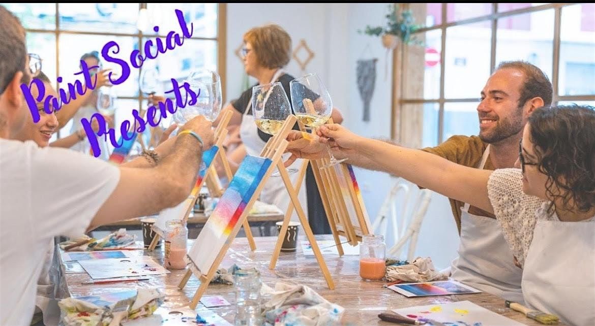 Sip & Paint - a relaxed, social, guided painting session