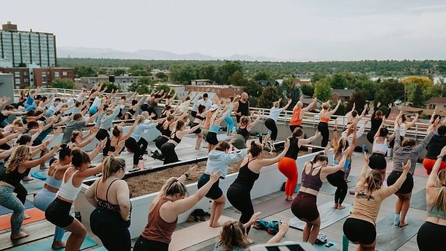 Singles Rooftop HIIT & Flow w\/ Mixer - Hosted by Duality & Two Birds Fit