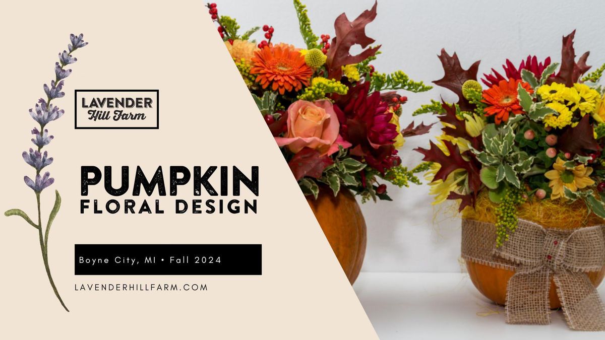 Pumpkin Floral Design