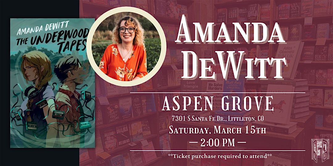 Amanda DeWitt Live at Tattered Cover Aspen Grove