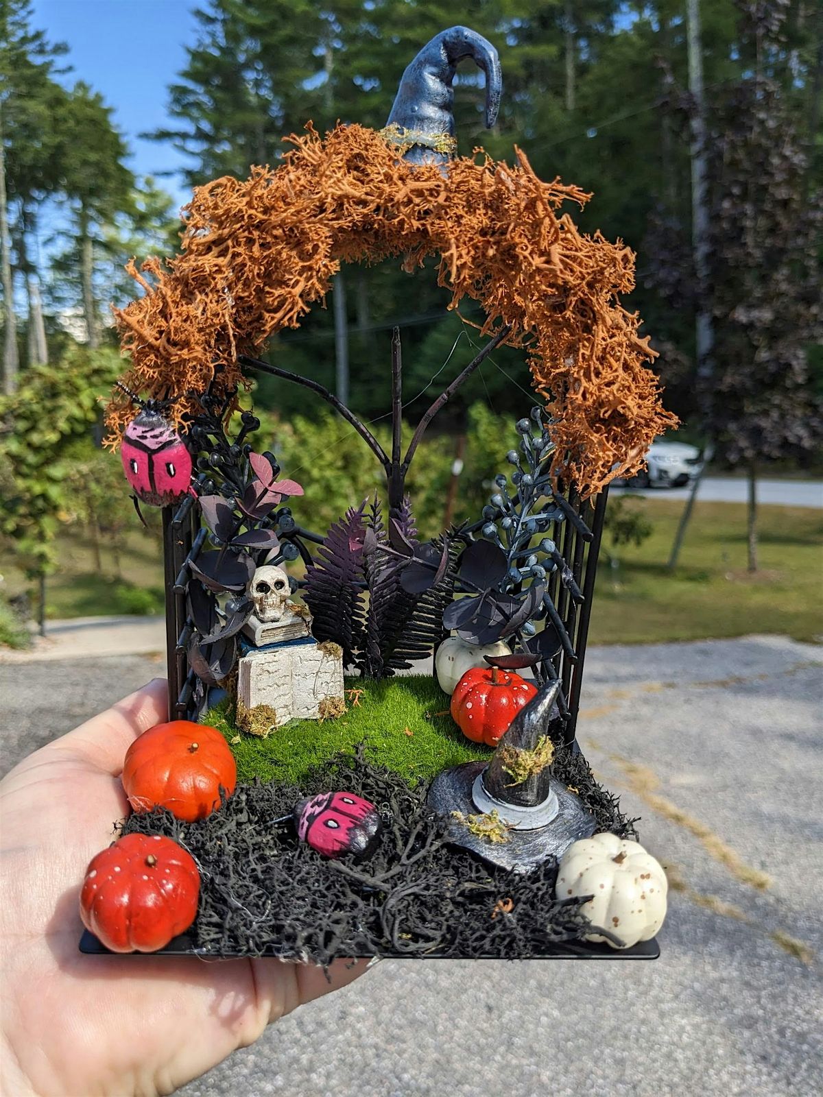 Spooky Halloween Fairy Garden Workshop & Wine Tasting