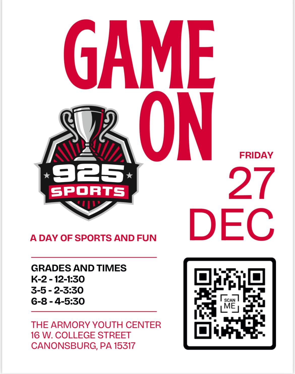 Game On: A Day of Sports and Fun