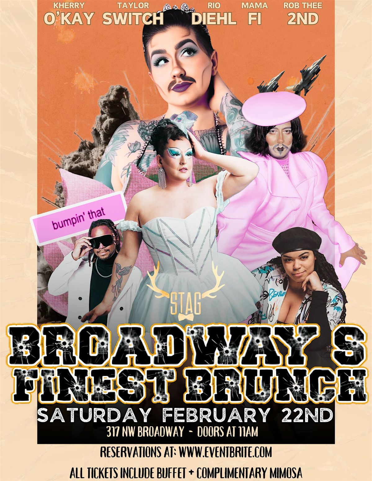 BROADWAY'S FINEST Drag Brunch