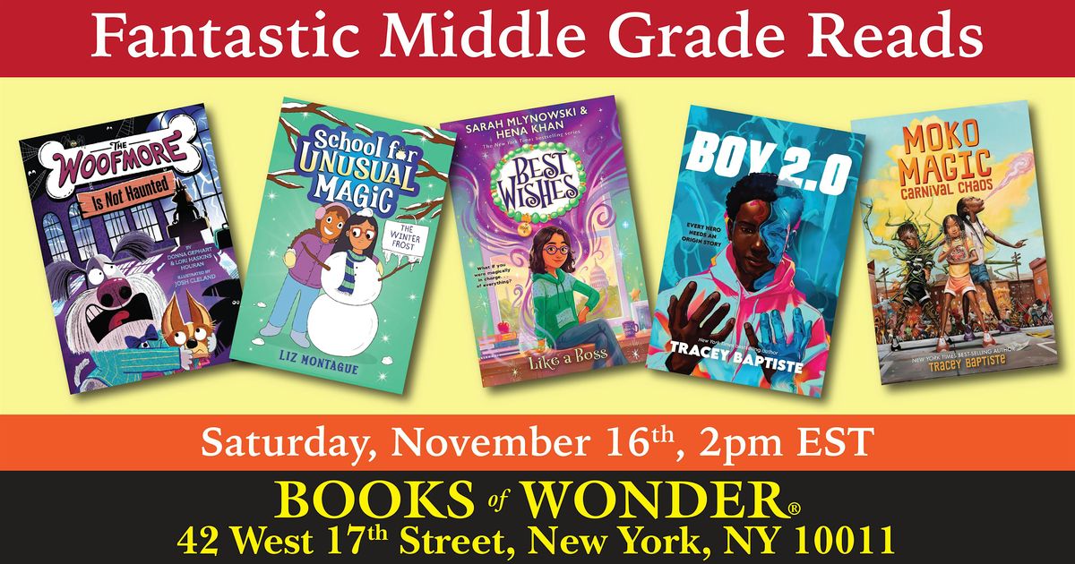 Fantastic Middle Grade Reads