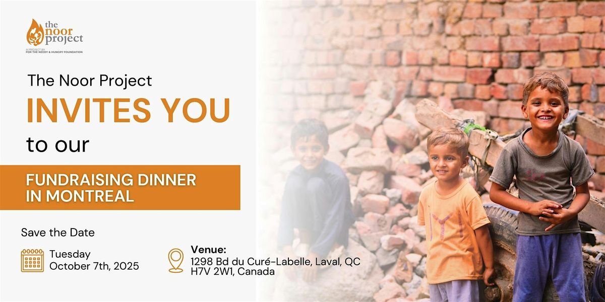 An Evening for Change: Montreal with The Noor Project Founders