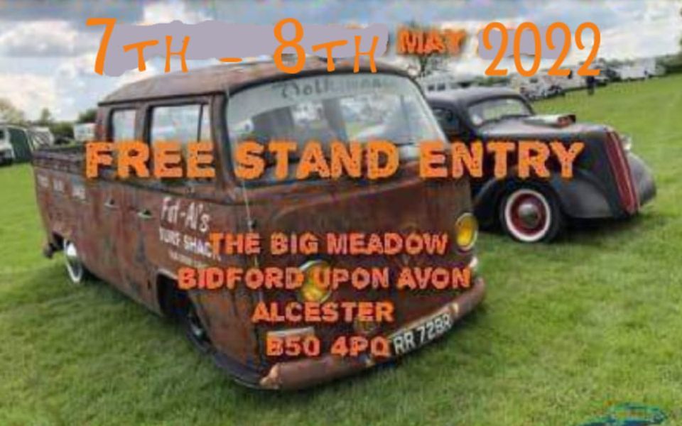 Modified Cars At The Vintage Gathering, BidfordonAvon, Alcester, 7 May to 8 May