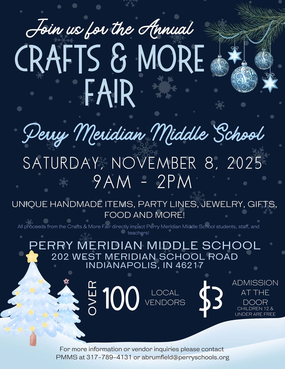 Perry Meridian Middle School Crafts and More Fair