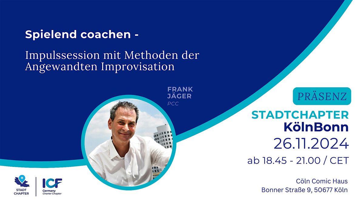 Spielend coachen - Impulssession mit Methoden der Angewandten Improvisation