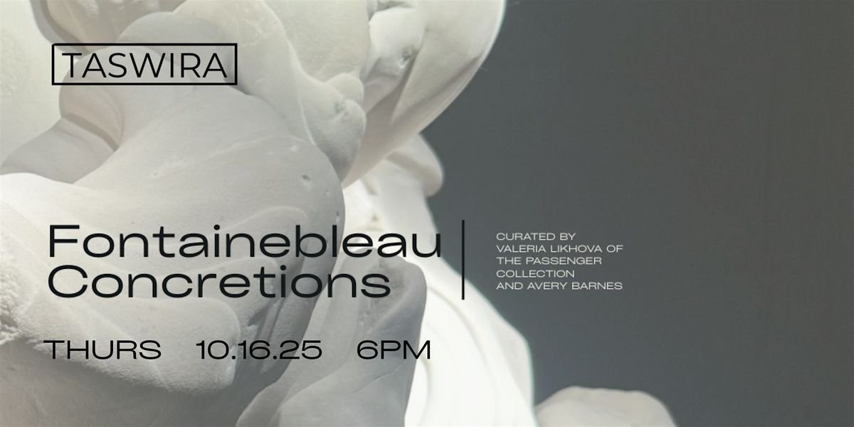 Grand Opening | Fontainebleau Concretions: Nature's Finest Sculptures